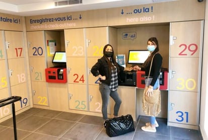 Projet de check-in entre Hosho Louvre hotels group avec Tabhotel
